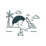 Osserva l'isola da un altra Prospettiva